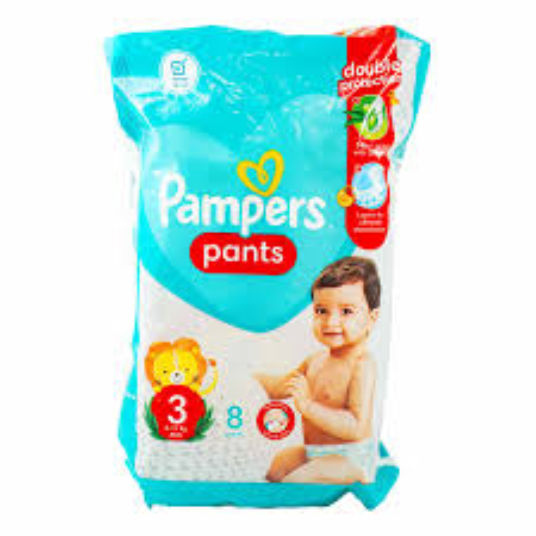 PAMPERS PANTS MIDI UNISEX LC 8X8